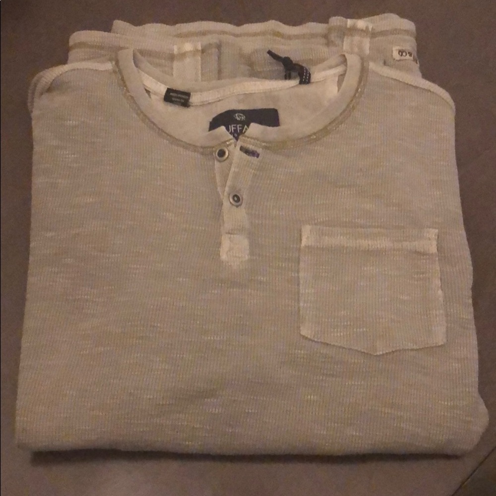 Buffalo light gray long sleeve shirt
